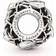 Pandora Open Worked Chain Link Padlock Charm - Silver