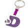 BigBuy Letter D Keychain