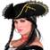 Boland Pirate Hat with Gold Rosettes