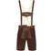 Hisab Joker Oktoberfest Lederhosen Dark brown