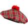 Boland Cappello Scozzese Rosso