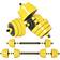 Homcom Barbell & Dumbbell Set 25kg