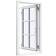 Sparvinduer BH0106 Træ Sidehængt vindue Vindue med 2-lags glas 60x120cm