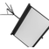 SpeaKa Professional Oprolbaar projectiescherm (statief) 180 x 100 cm Beeldverhouding: 16:9 SP-PST-340 SP-9430164