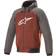 Alpinestars Chrome Sport Hoodie - Tar Gray/Burgundy