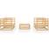 vidaXL 3075254 Loungeset, 1 Bord inkl. 4 Soffor