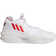 Adidas Kid's Dame 8 - Cloud White/Vivid Red/Core Black