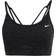 Nike Dri-FIT Indy Light-Support Padded Glitter Sports Bra - Off Noir/Black/White