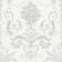 Laura Ashley Josette Wallpaper Dove Grey & White