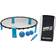 Schildkröt Fun Sports Round Net Set Strandspielzeug Gr Ø 90cm, ca. 20 cm hoch blau/schwarz