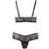 Cottelli Collection Crotchless Lace Bra Set