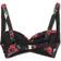 Panos Emporio Wild Roses Medea Top - Black