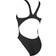 Arena Women's Solid Swim Tech High Swimsuit - Black/White