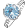 Thomas Sabo Signature Line Pavé Large Ring - Blue/Transparent