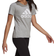 Adidas Essentials Logo Tee - Medium Grey Heather/White