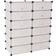 vidaXL Organiser with 12 Compartments Skostativ 92x105cm