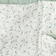 Cam Cam Copenhagen Bed Pocket OCS Green Leaves