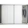 Elfa Original 261362 Skyvedør Speilglass, Klarglass S 0502-Y (62.3x235cm)