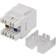Deltaco 180° RJ45 UTP Cat6 Female Mono Adapter