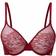 Gossard Glossies Lace Moulded Bra - Bordeaux