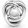 Pandora April Birthstone Eternity Circle Charm - Silver/Transparent