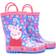 Peppa Pig Girls Peppa Pig Flower Character Wellies - Blue/Pink