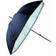 Umbrella PUK-84WB White/Black 100 cm (reversible)