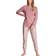 Calida Lovely Nights Pajama With Cuff - Rose Bud