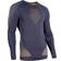 UYN Evolutyon UW Long Sleeve Shirt Men - Charcoal/Gold/Atlantic