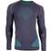 UYN Evolutyon UW Long Sleeve Shirt Men - Charcoal/Green/Orange Shiny