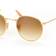 Ray-Ban RB3447 Redondo Metal Sunglass - Metallic Gold