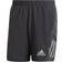 Adidas Own the Run Shorts Men - Grey Six/Reflective Silver