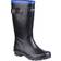 Cotswold Junior Fairweather Wellies - Black/Blue