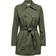 Only Valerie Double Breasted Trenchcoat - Green/Grape Leaf