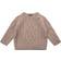 Petit by Sofie Schnoor Ohio Knitted Sweater with Wool - Warm Gray (P214653-8033)