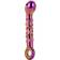 Dream Toys Glamour Glass Ribbed G-Spot Dildo
