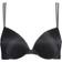 Calvin Klein Liquid Touch Plunge Push Up Bra - Black