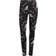 Adidas Women Sportswear Essentials Logo Allover Print Leggings - Black/White