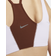 Nike Yoga Indy Light-Support Non-Padded Sports Bra - Oxen Brown/Doll/Iron Grey