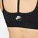 Nike Air Dri-FIT Indy Light-Support Padded Strappy Sports Bra - Black/Black/White