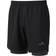 Ronhill Life 7" Twin Running Shorts Men - Black/Charcoal Marl