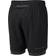 Ronhill Life 7" Twin Running Shorts Men - Black/Charcoal Marl