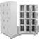 vidaXL 12 Compartments Skab