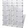vidaXL Modular Förvaringsskåp 146x180.5cm