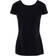 NIKE Yoga Luxe Short Sleeve Top Women - Black/Dark Smoke Grey