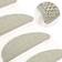 vidaXL Self-Adhesive Sisal Grå 65x25cm