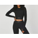 Everlast Seamless Long Sleeve Crop Top Women - Black