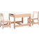 Be Basic Kindertafel met 2 Stoelen MDF