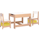 Be Basic Table Pour Enfants Avec 2 Chaises Marron