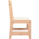 Be Basic Table Pour Enfants Avec 2 Chaises Marron